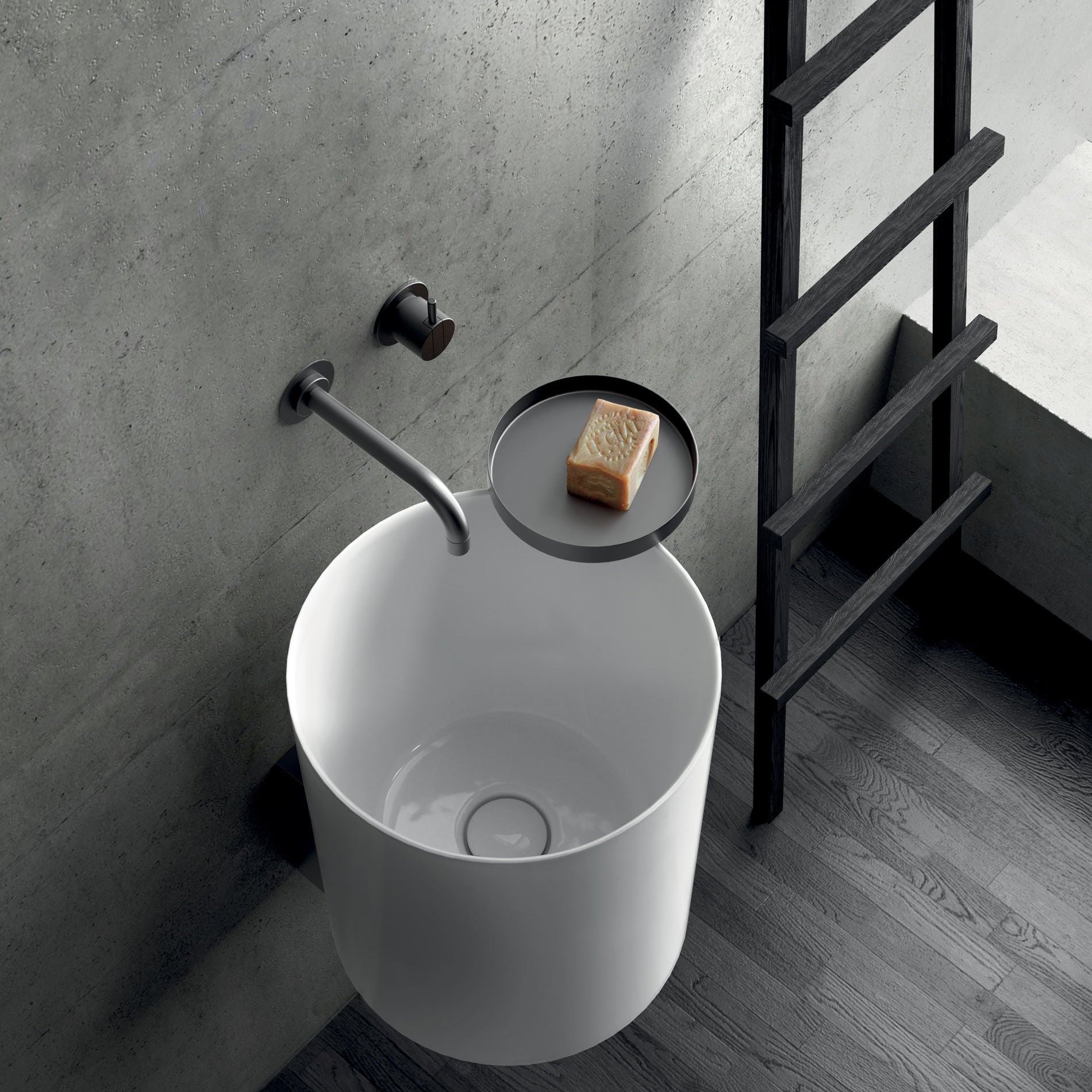 Galassia Core 7305 lavabo Ø37 da appoggio