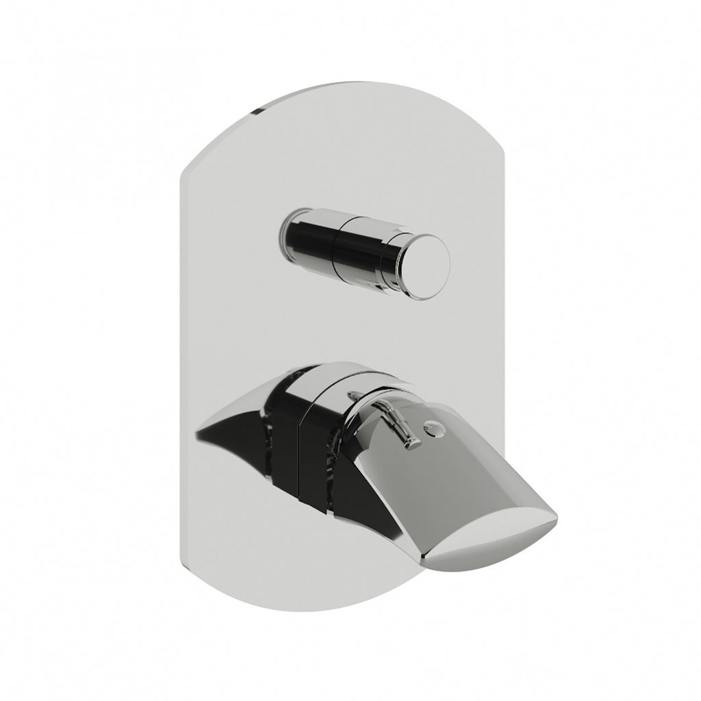 Monocomando lavabo incasso Cromo - Treemme Hedo