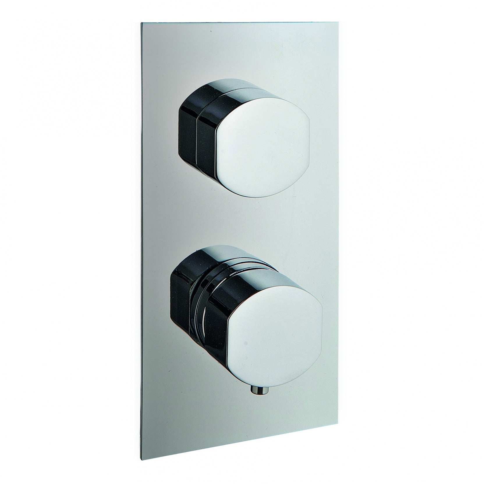 Monocomando con deviatore 2 uscite Cromo - Treemme Hedo