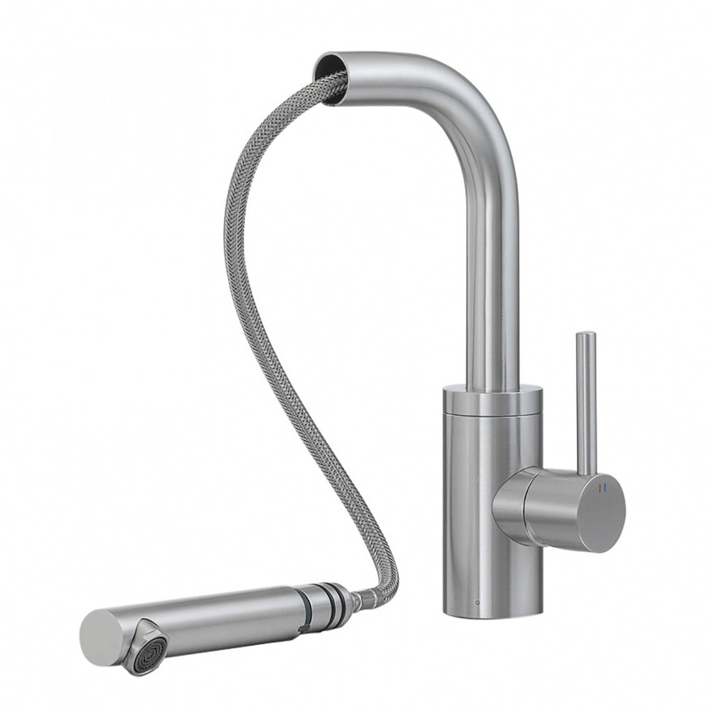 Miscelatore lavello con doccetta estraibile - Treemme 40Mm