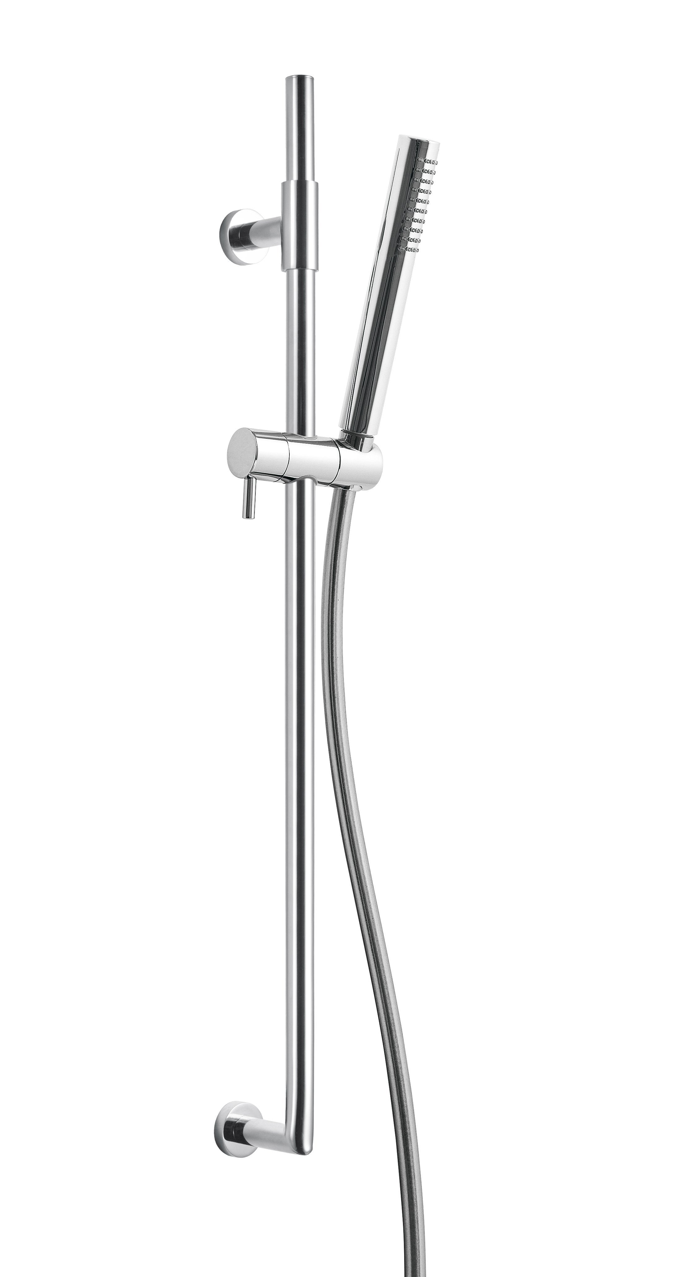 Kit saliscendi senza presa acqua Cromo - Treemme Ran