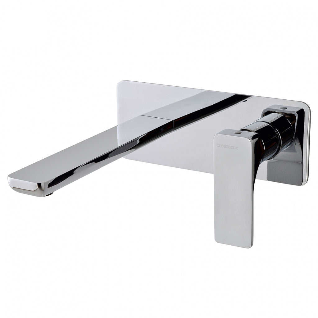 Miscelatore monocomando lavabo incasso Cromo - Treemme Hask