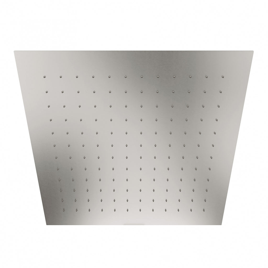 Soffione per controsoffitto 440 x 440 mm (Cod. IT-RTBR-384-IS) - Treemme Showers Inox