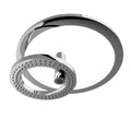 Soffione a soffitto anticalcare led