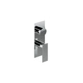 Miscelatore monocomando con deviatore 2 uscite