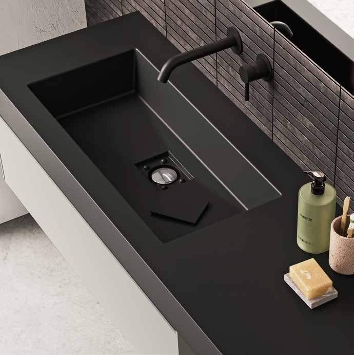 Mobile Berloni Bagno Way Componibile 08 - L 180 cm