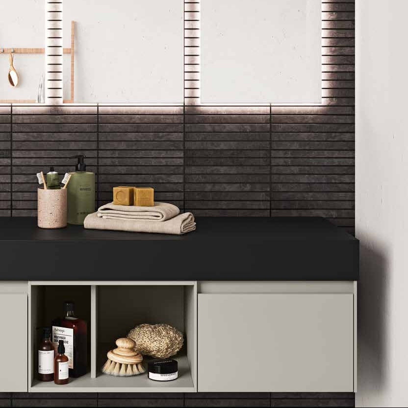 Mobile Berloni Bagno Way Componibile 08 - L 180 cm
