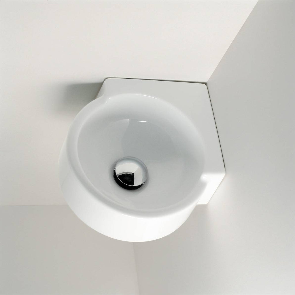 Flaminia MINI TWIN lavabo sospeso ad angolo 27 cm 5060