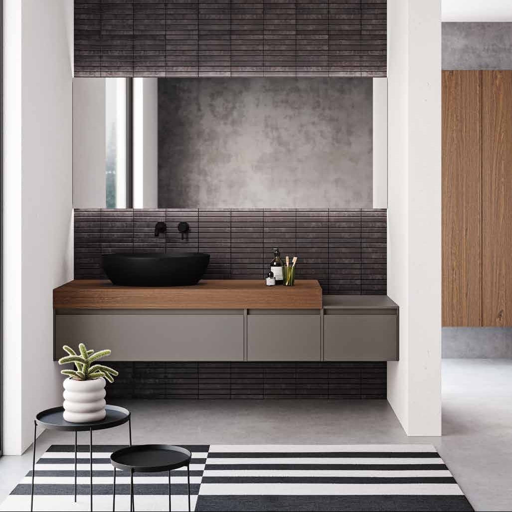 Mobile Berloni Bagno Way Componibile 14 - L 180 cm
