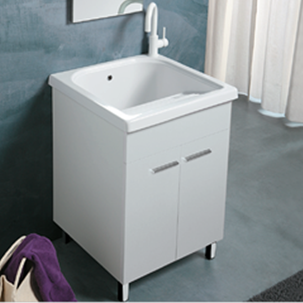 Lavatoio in Ceramica con Strofinatoio Osiride 60x60 (Art. 302) - Ceramiche Affatato