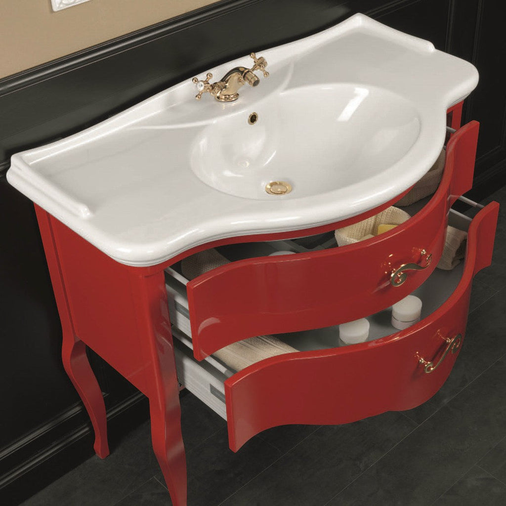 Composizione Bagno Aida AI 01 - Mobiltesino - L 110 x P 60,5 cm