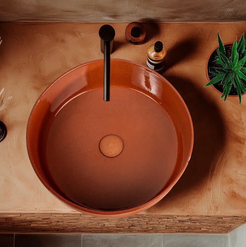 Lavabo da Appoggio Index Red - Made in Italy