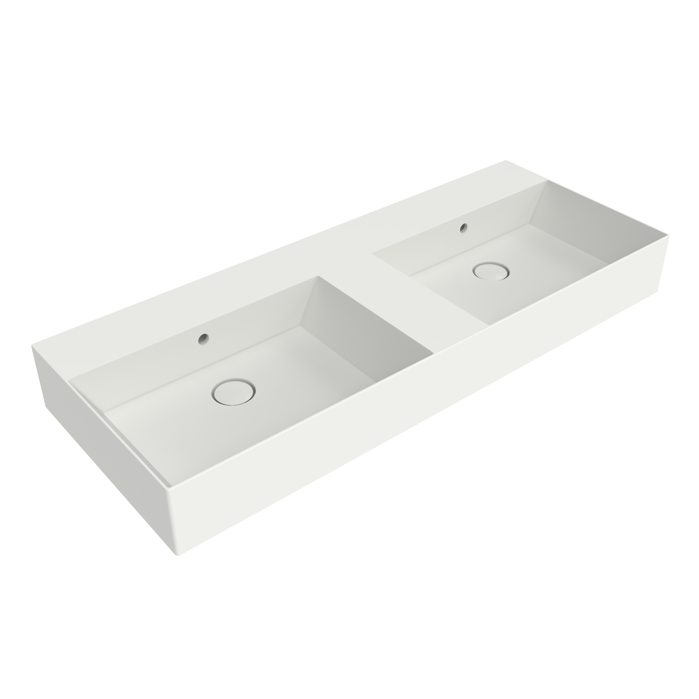 Flaminia APPLIGHT 120 lavabo 120×47 cm doppia vasca AP120L