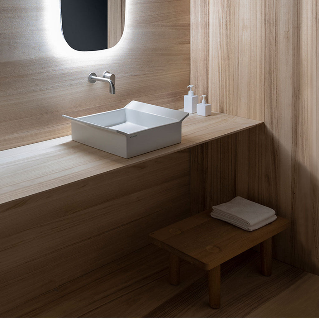 Flaminia BOX 40 Lavabo cm 40 da appoggio senza troppopieno BX40A