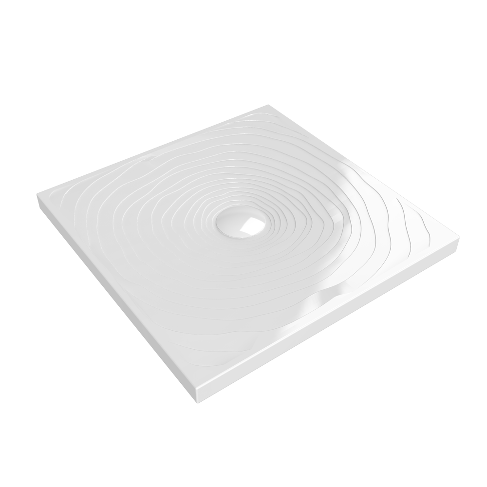Piatto Doccia in Ceramica Water Drop 80x80 - DR80 Ceramica Flaminia