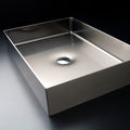 Lavabo da Appoggio Foyer Square in Acciaio Inox