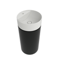 Flaminia MONOTWIN SLIM lavabo colonna scarico parete MTR42P