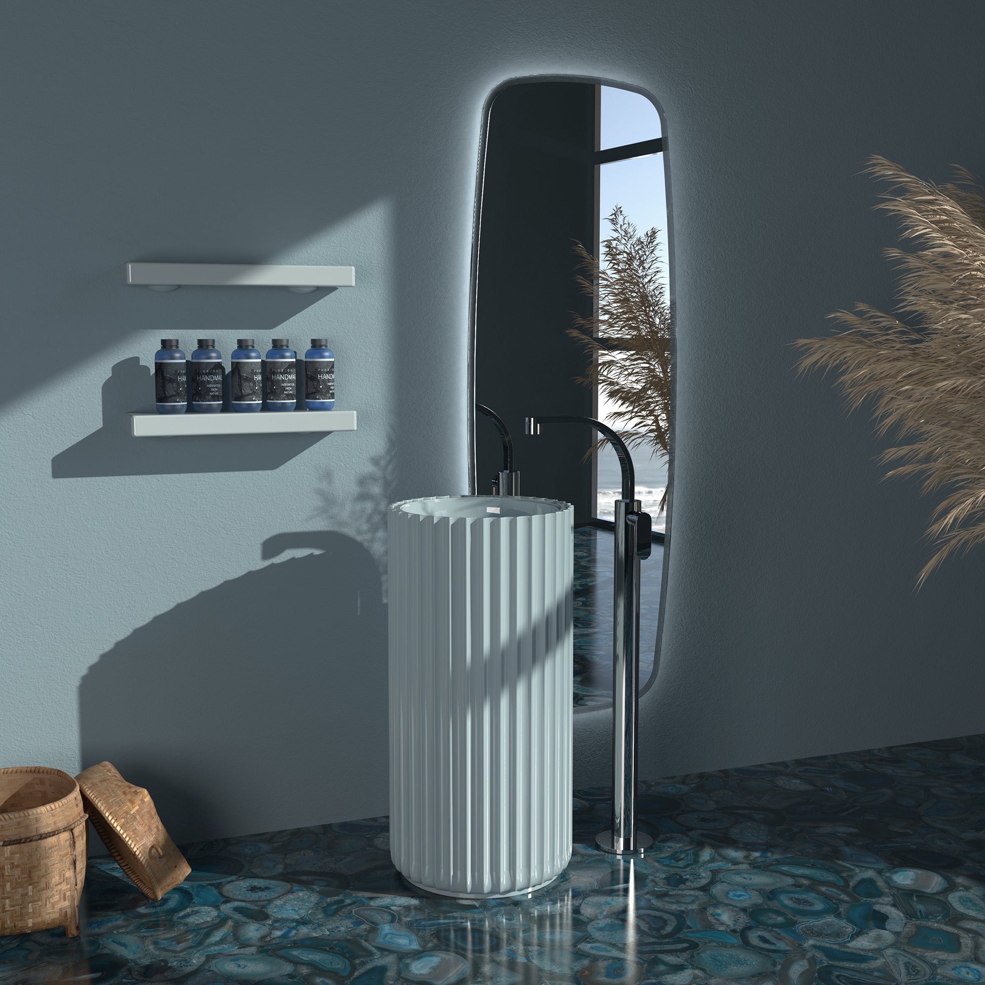 Flaminia MONOSETTECENTO SE44C colonna centro stanza