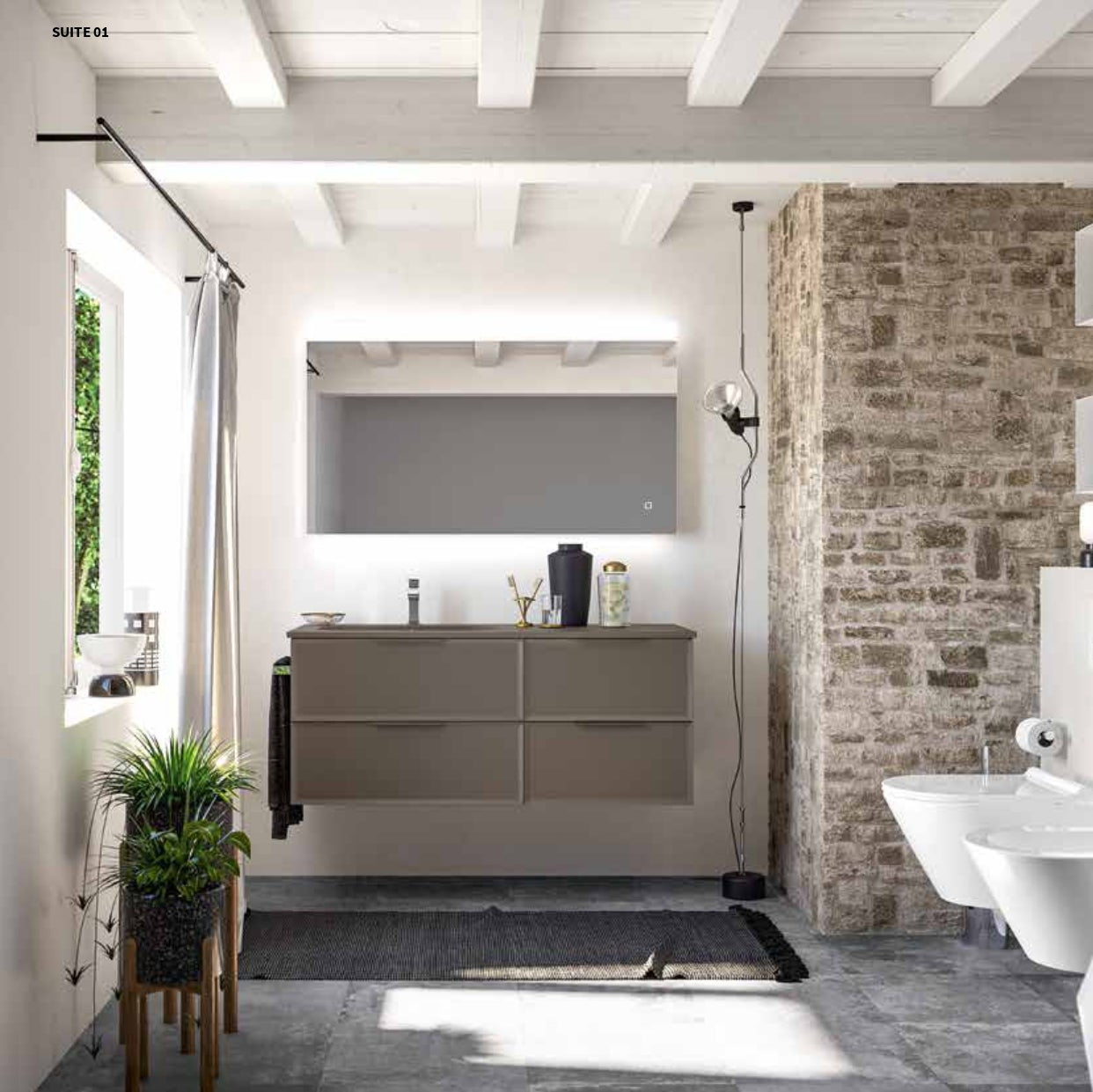 Composizione Arredo Bagno Suite 16 - Berloni Bagno