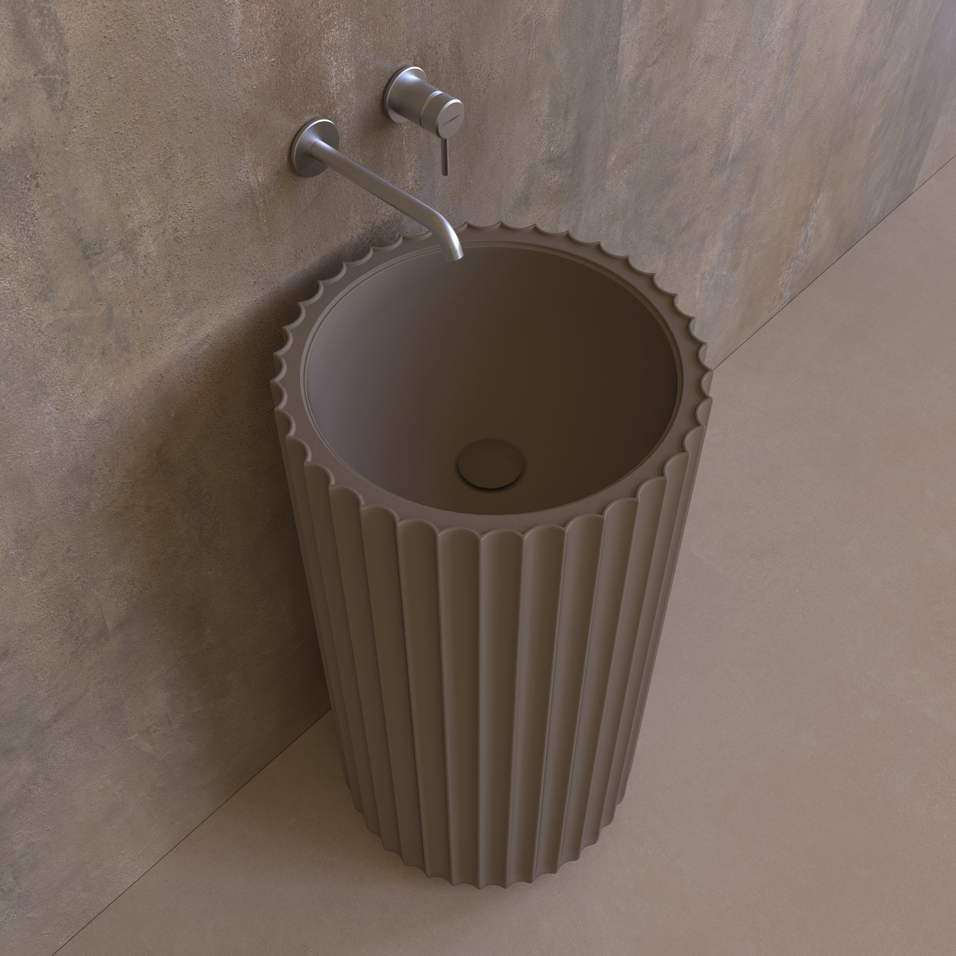 Flaminia MONOSETTECENTO SE44P colonna scarico parete