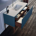 Mobile Lavabo da Terra SU11 - Mobiltesino - L 128 x P 50,7 cm