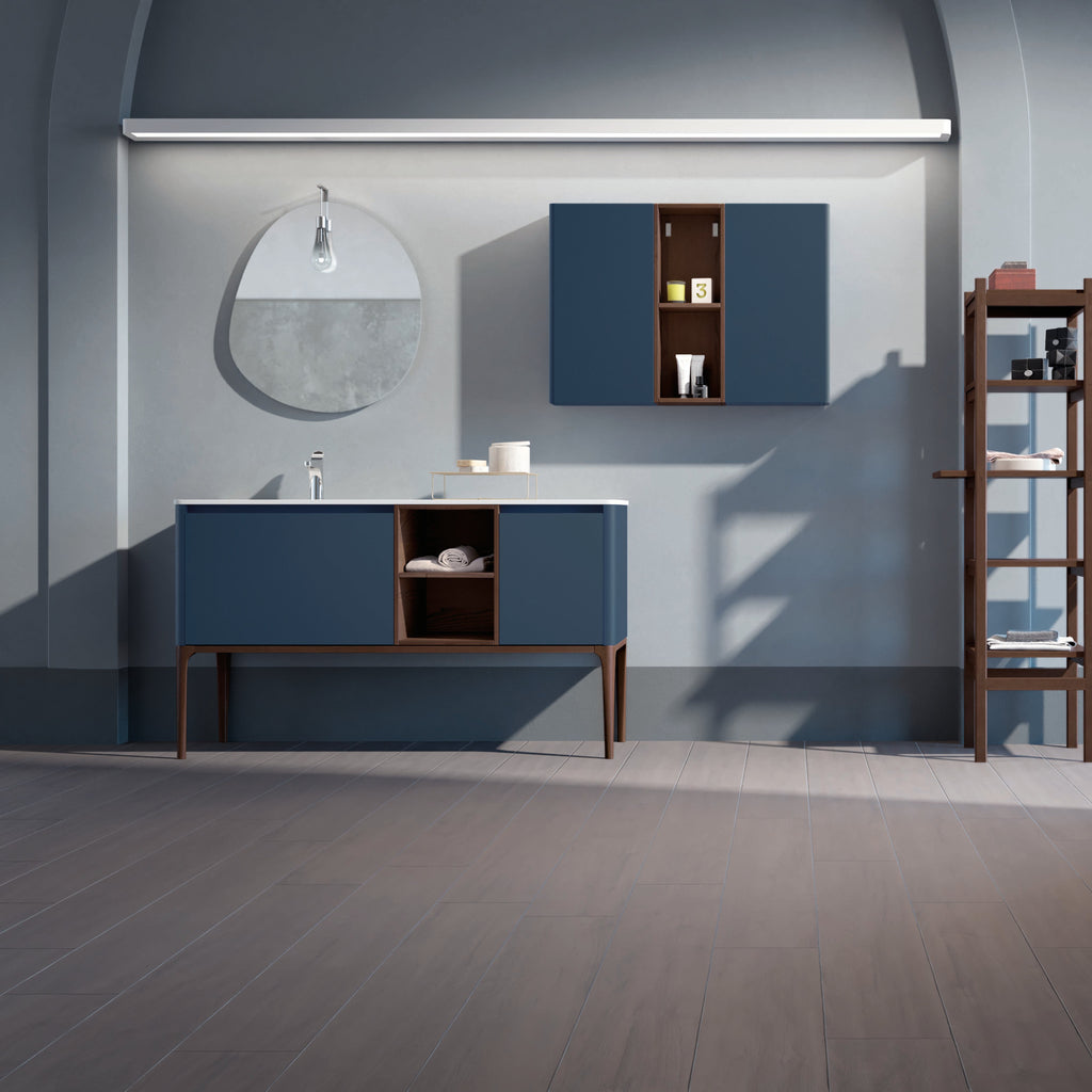 Composizione Arredo Bagno Suite SU16 - Mobiltesino - L 148 x P 51 cm