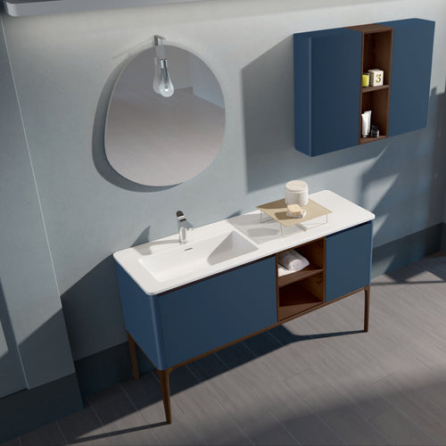 Composizione Arredo Bagno Suite SU16 - Mobiltesino - L 148 x P 51 cm