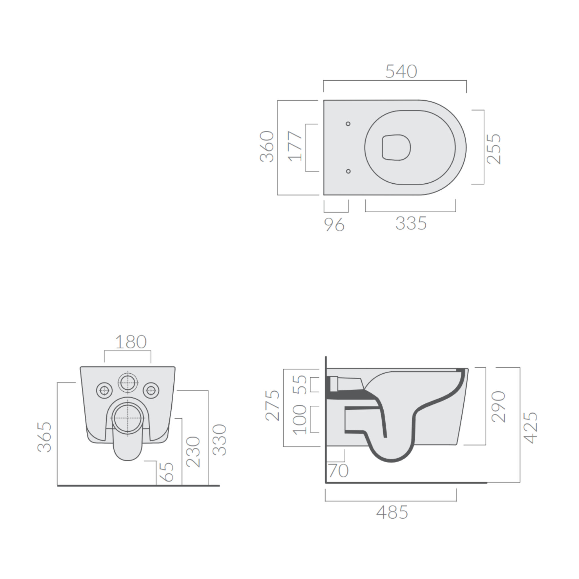 Galassia Core 7353 vaso sospeso vortice