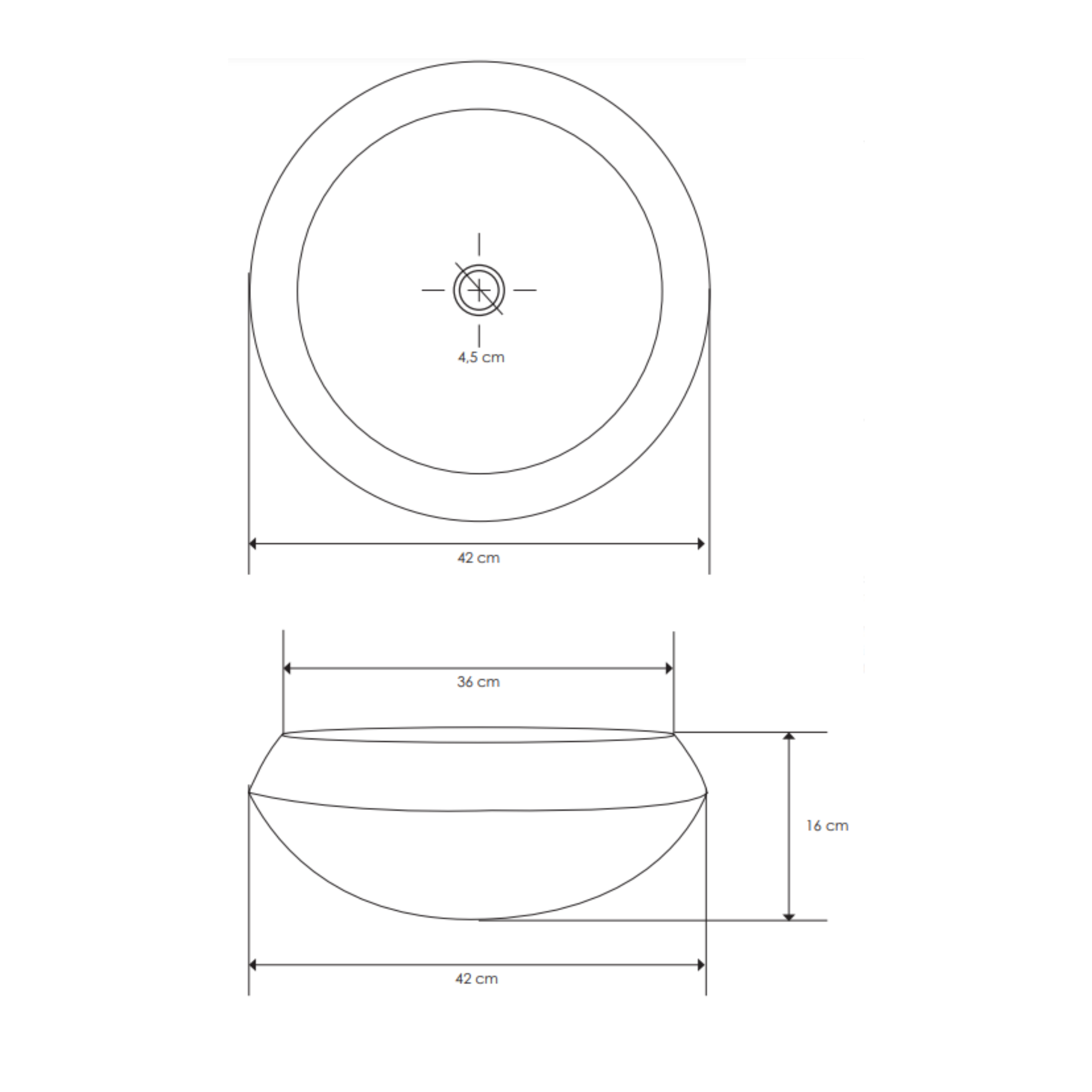 Lavabo da Appoggio Tuareg con Disegni Fatti a Mano - Made in Italy