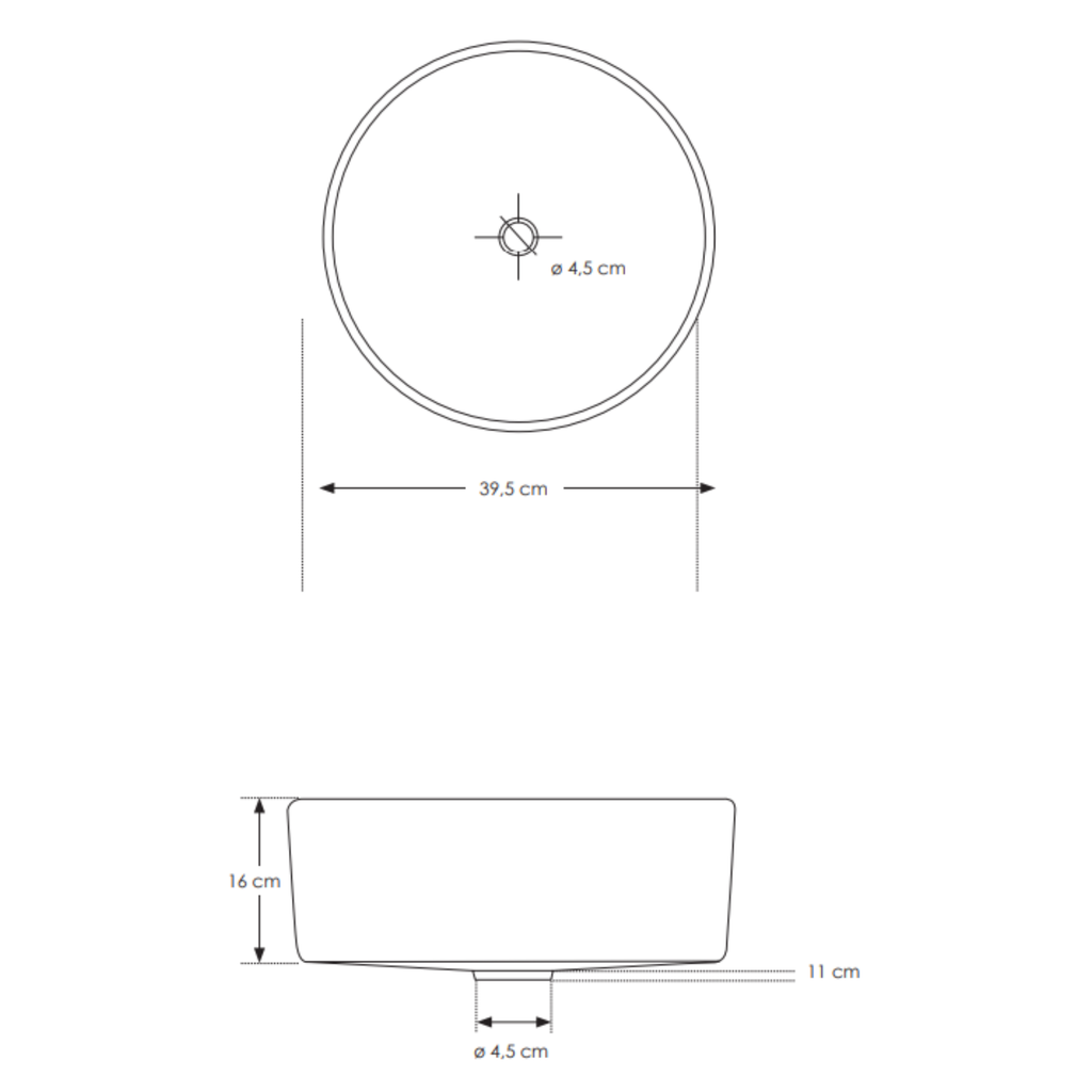 Lavabo da Appoggio Gala in Vetro - Made in Italy