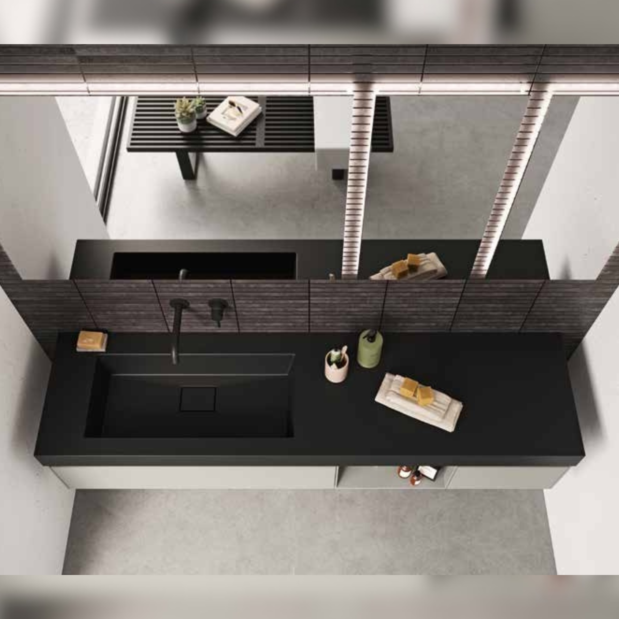 Mobile Berloni Bagno Way Componibile 08 - L 180 cm