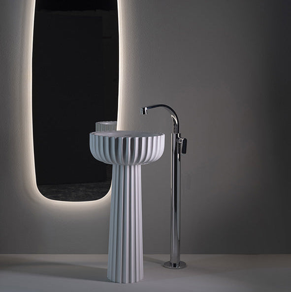 Flaminia Settecento44 lavabo su colonna dm 44