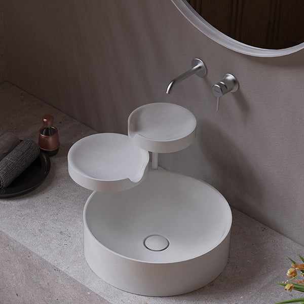 Flaminia TAKI TK45A lavabo da appoggio 3 catini