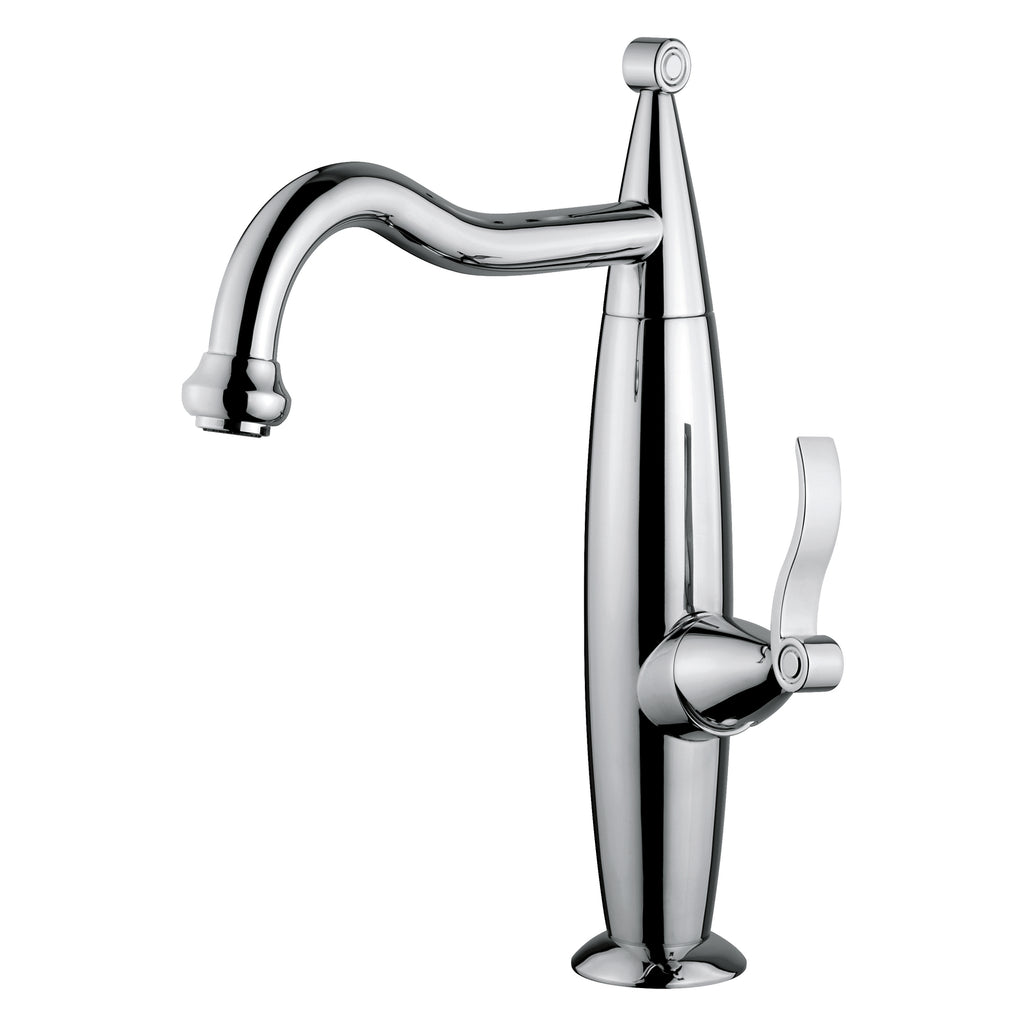 Miscelatore lavello con bocca girevole cromo (Cod. 39007) - Emmevi Abel