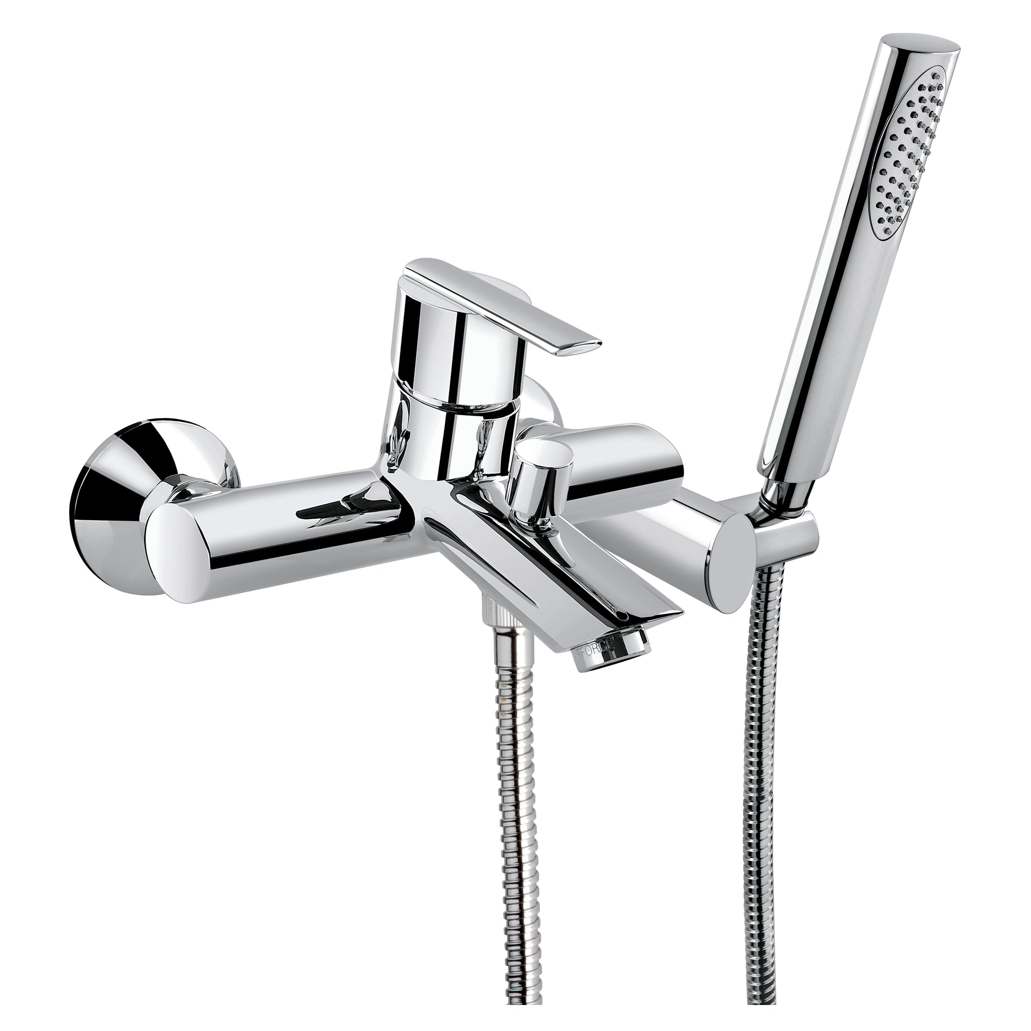 Miscelatore vasca esterno cromo con accessori (Cod. 41001B) - Collezione Elly