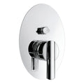 Miscelatore doccia incasso cromo con deviatore 2 vie (Cod. 41019) - Collezione Elly