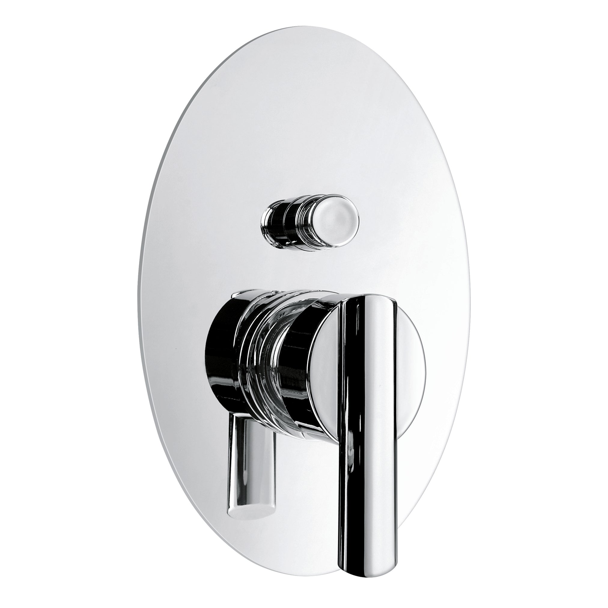 Miscelatore doccia incasso cromo con deviatore 2 vie (Cod. 41019) - Collezione Elly
