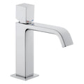 Miscelatore lavabo con getto a cascata cromo con scarico click clack (Cod. 47003) - Collezione Siris