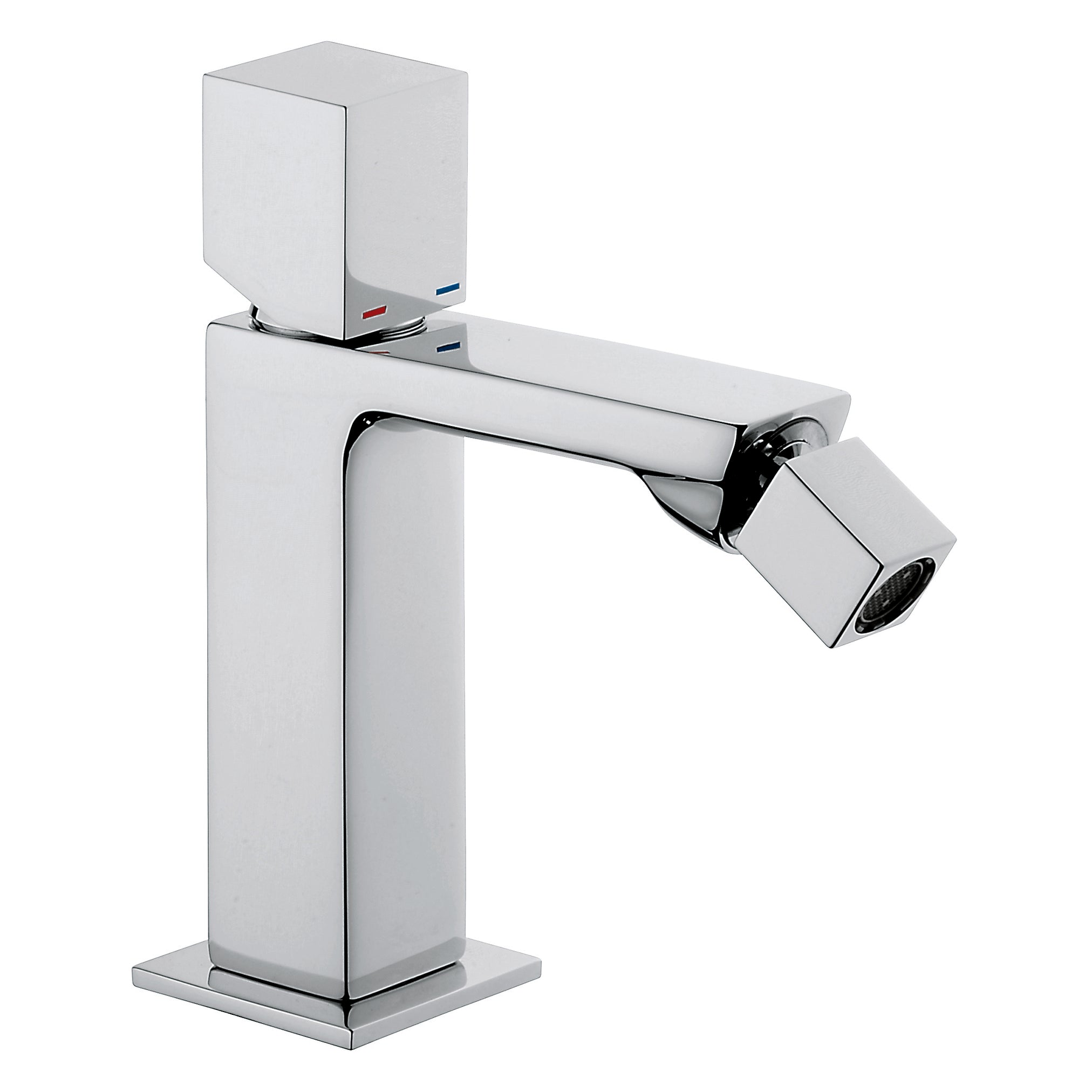 Miscelatore bidet cromo con scarico click clack (Cod. 47004) - Collezione Siris