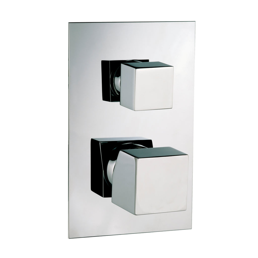 Miscelatore doccia incasso cromo con deviatore 2 vie (Cod. 47019CER) - Collezione Siris
