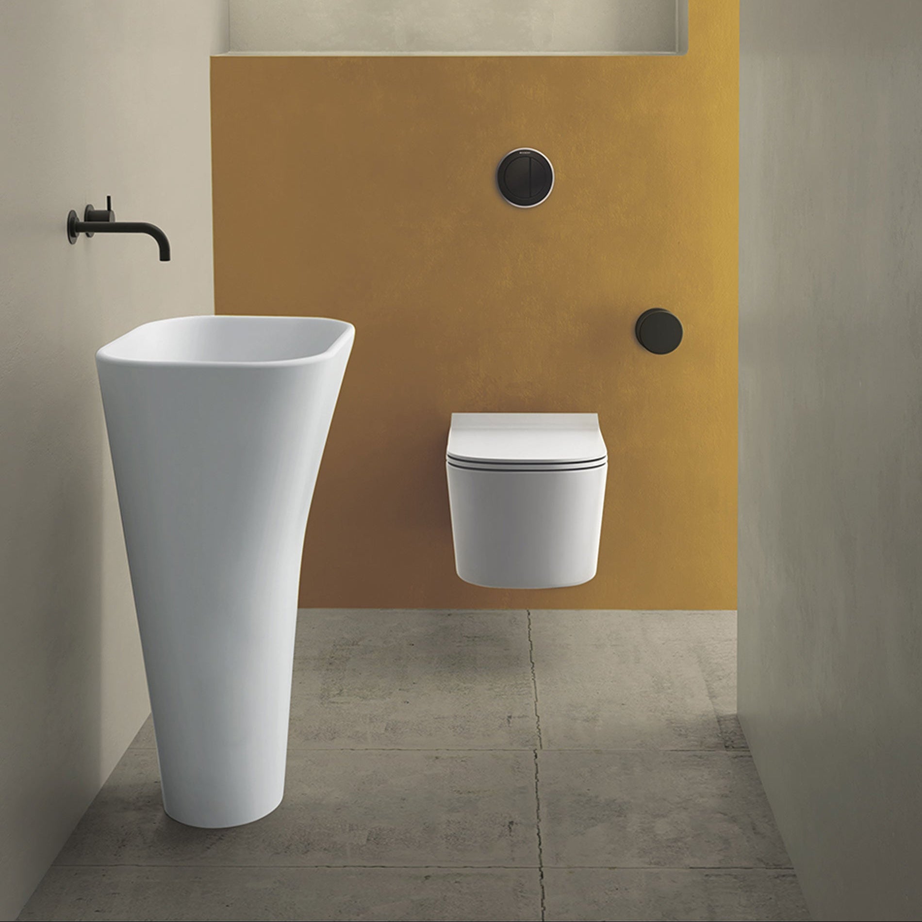 Galassia Meg11 lavabo monolite 50x40