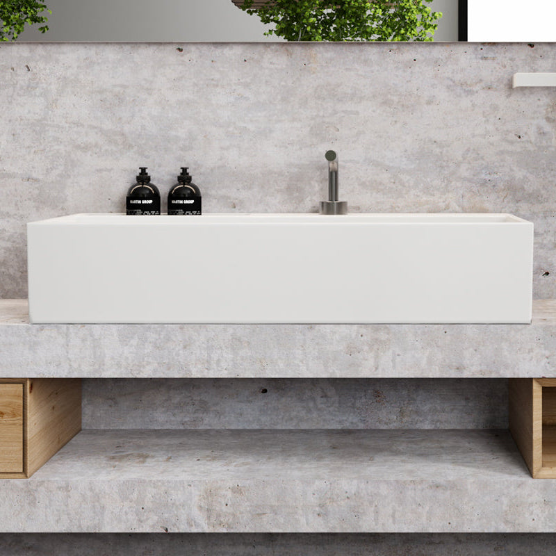 Galassia Next Narrow lavabo 100x48 da appoggio 7502