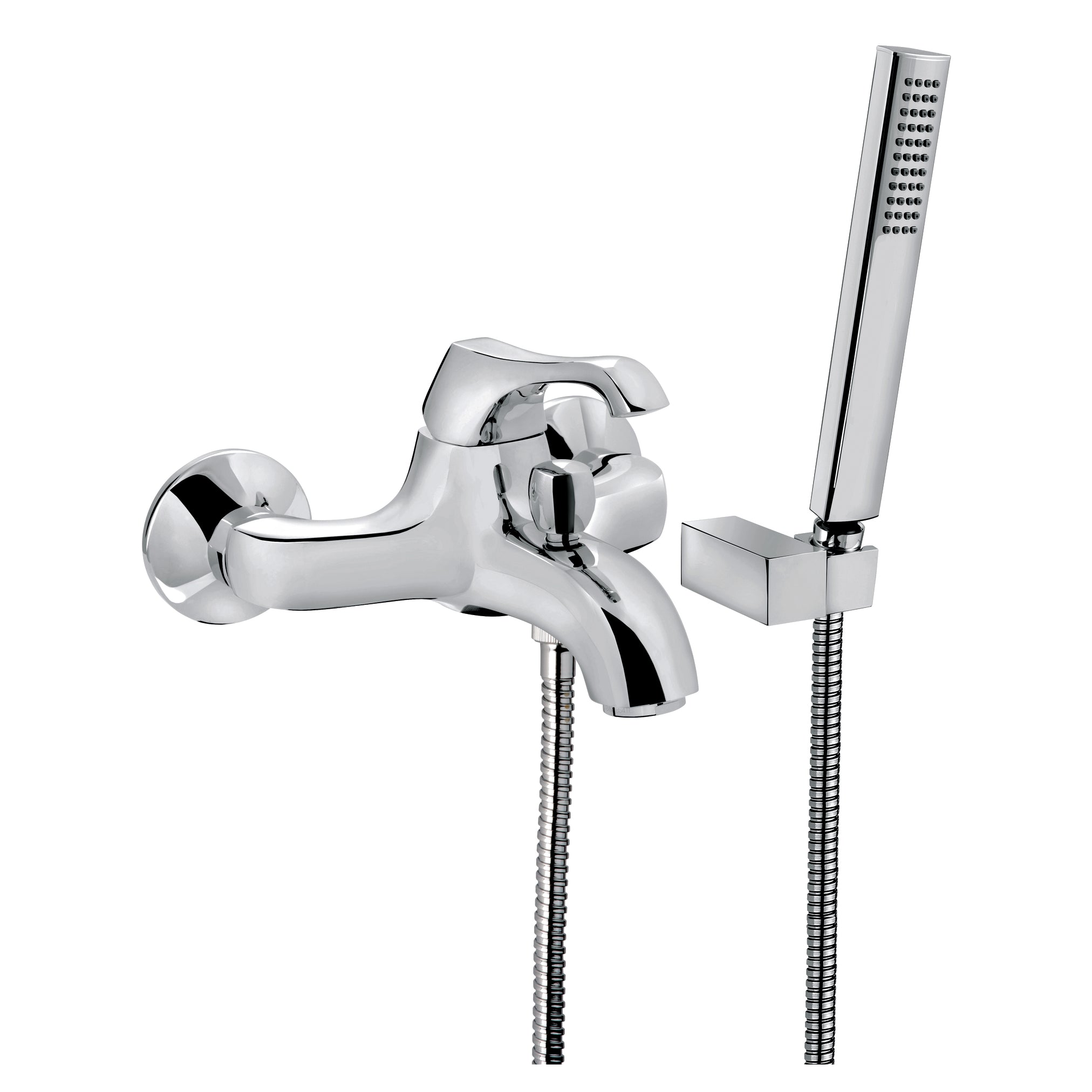 Miscelatore vasca esterno cromo con accessori (Cod. 76001B) - Collezione Ares