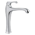 Miscelatore lavabo alto cromo con scarico click clack (Cod. 76006) - Collezione Ares