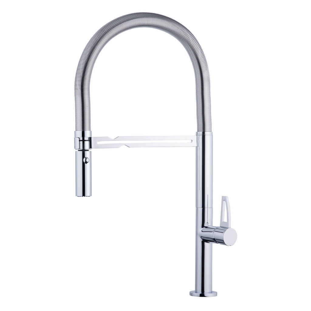 Miscelatore lavello con doccetta orientabile cromo (Cod. 78110LA) - Emmevi Ade