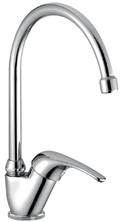 Miscelatore lavello con bocca girevole cromo (Cod. 8084) - Emmevi