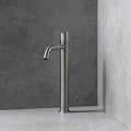 Miscelatore lavabo alto acciaio inox con scarico click clack (Cod. 85003BIGIN) - Collezione Filoinox