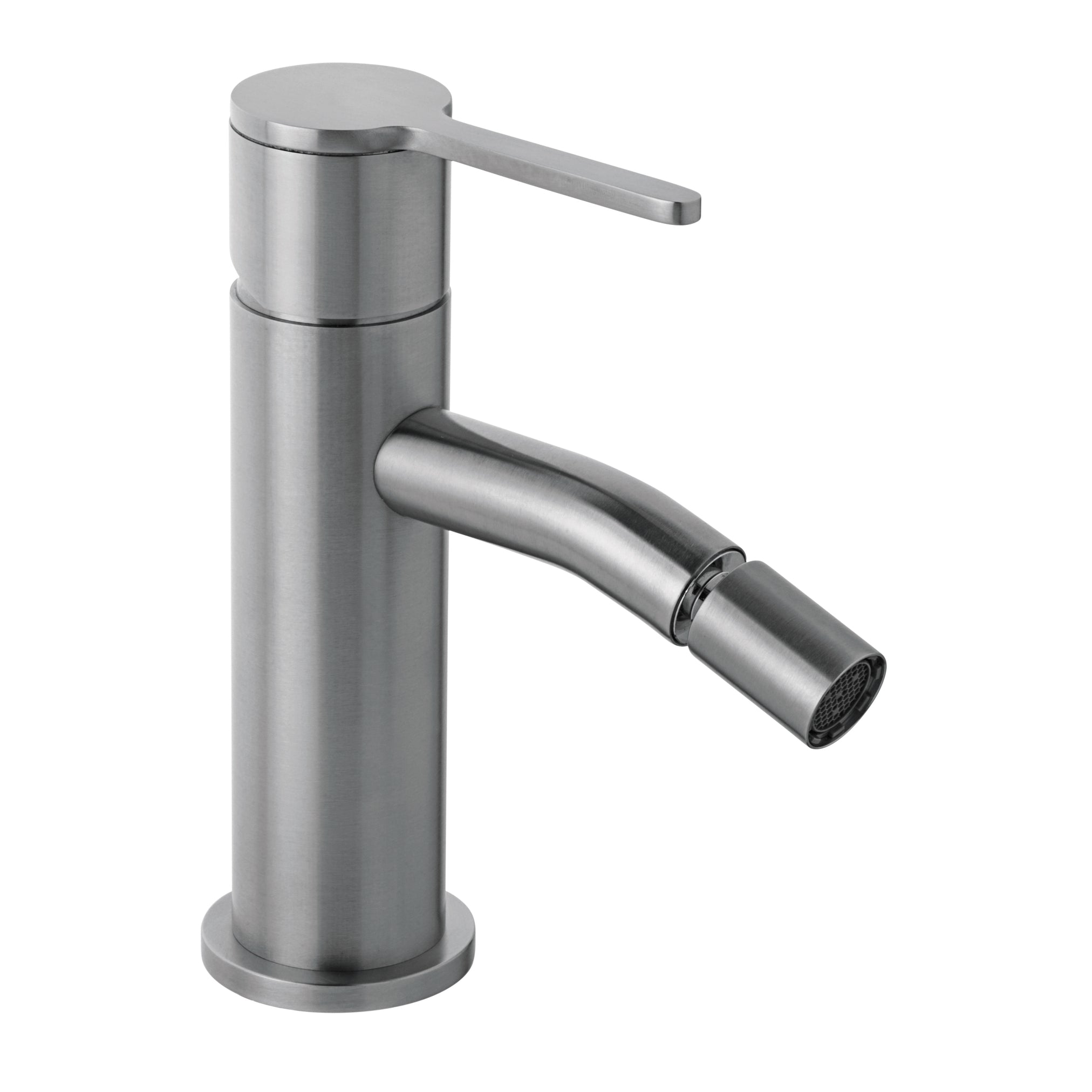 Miscelatore bidet in acciaio inox con scarico click clack (Cod. 85004IN) - Emmevi Filoinox