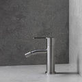 Miscelatore bidet in acciaio inox con scarico click clack (Cod. 85004IN) - Emmevi Filoinox