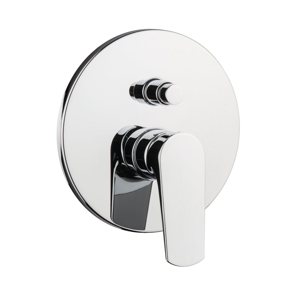 Miscelatore doccia incasso con deviatore a pulsante 2 vie (Cod. 89019) - Emmevi Nicla